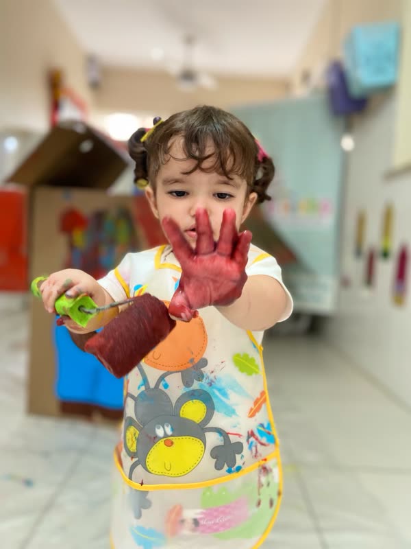 Malu em atividade sensorial