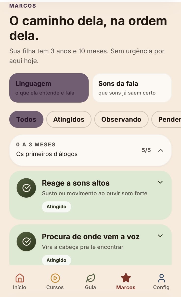 Marcos por idade, no caminho do seu filho